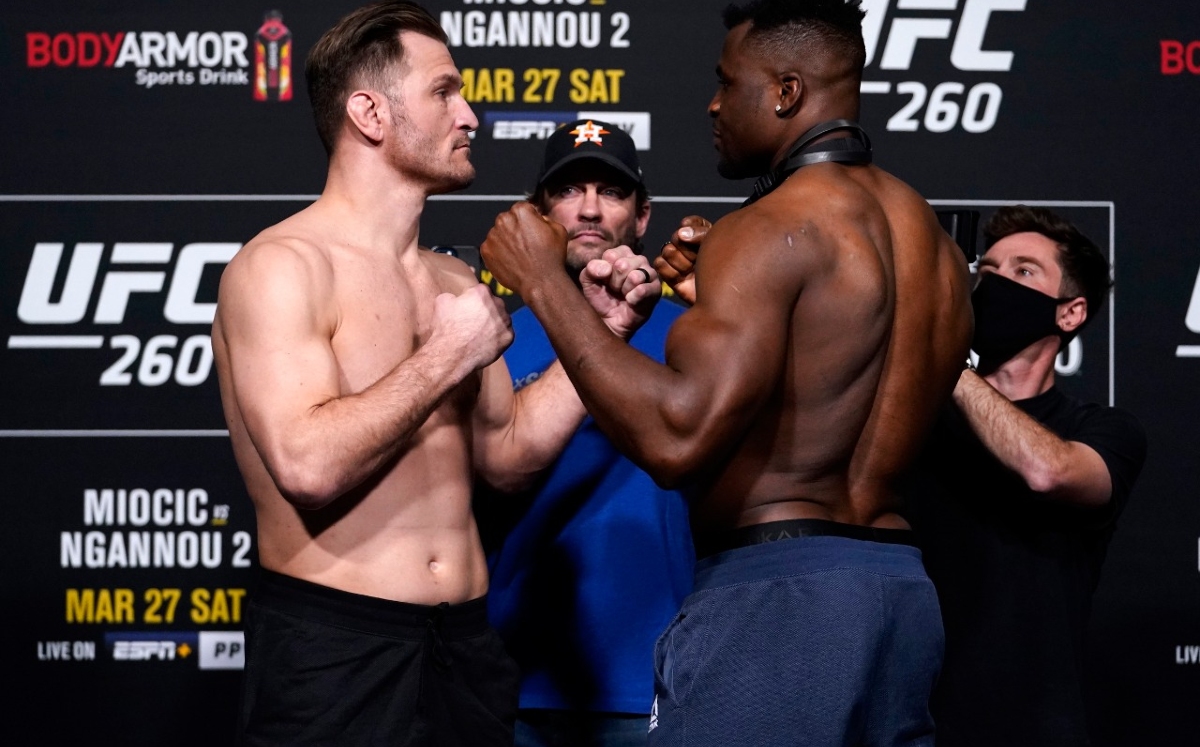 Stipe Miocic vs Francis Ngannou (UFC)