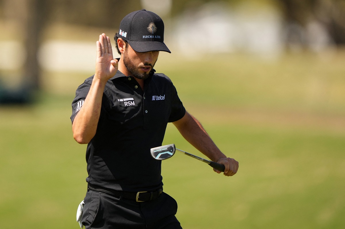 Abraham Ancer, golfista mexicano (AFP)