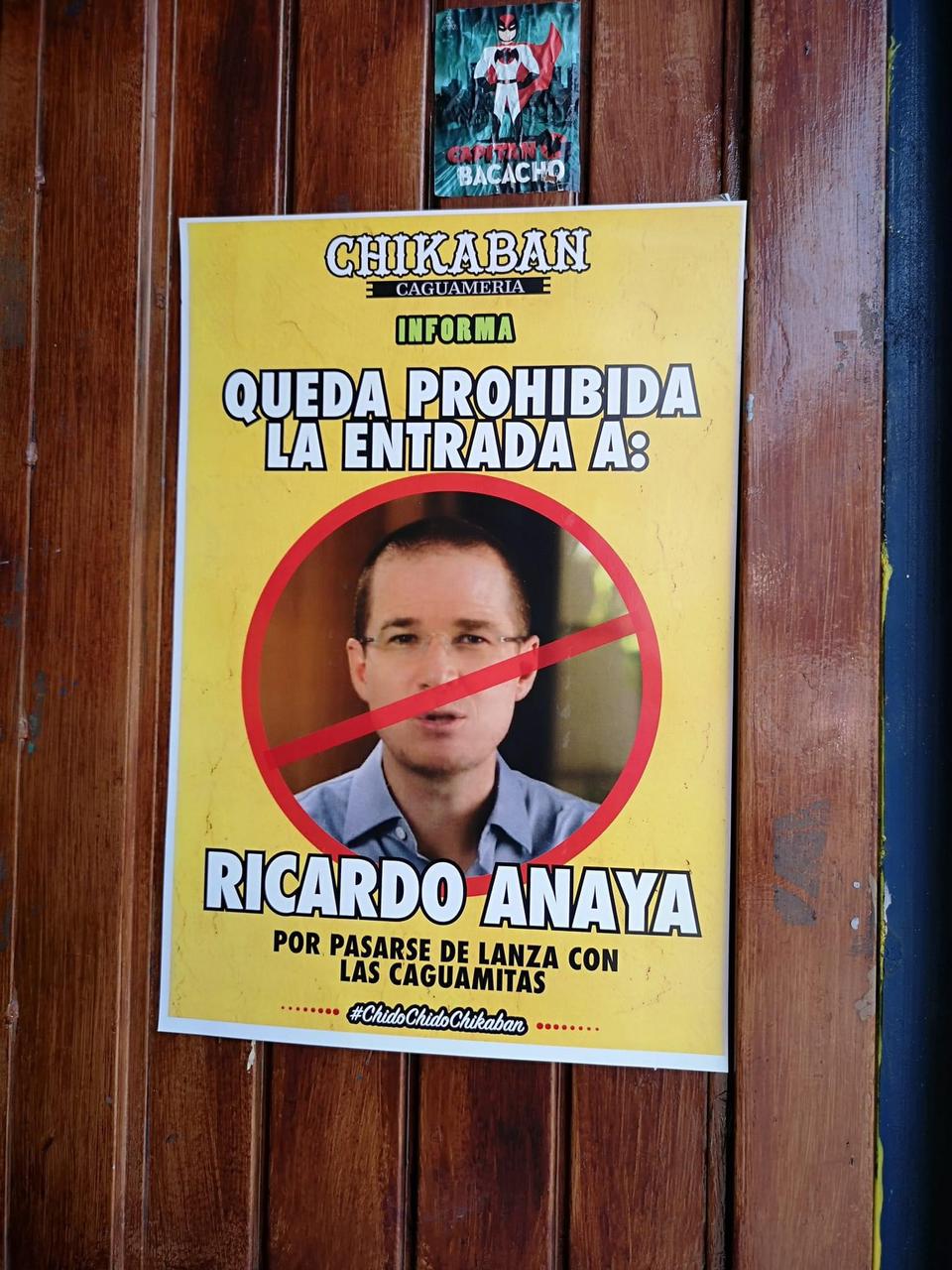 La chelería Chikaban decidió prohibir la entrada a Ricardo Anaya por sus dichos contra la cerveza. (Facebook: Chikaban)