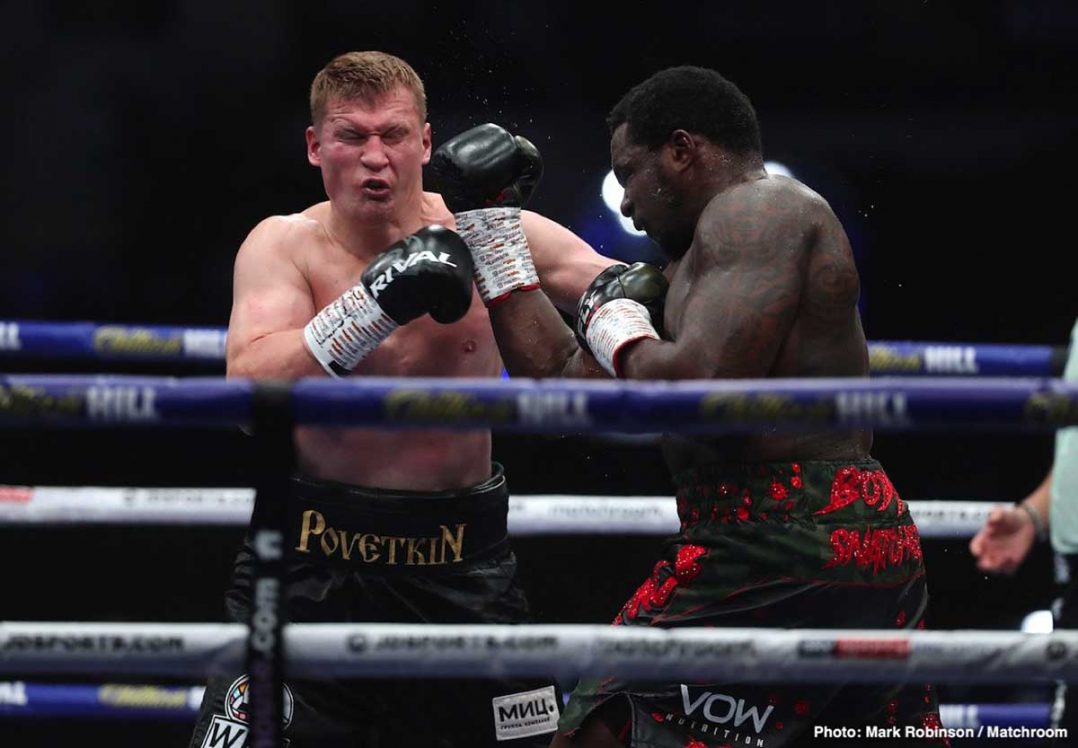 Dillian Whyte noquea a Povetkin en cuatro rounds (Especial)