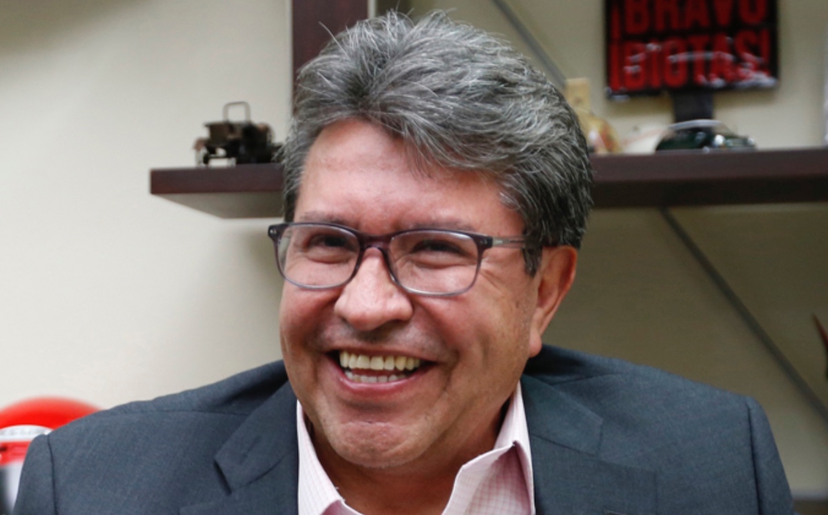 Ricardo Monreal, coordinador de Morena en el Senado. (Nelly Salas)