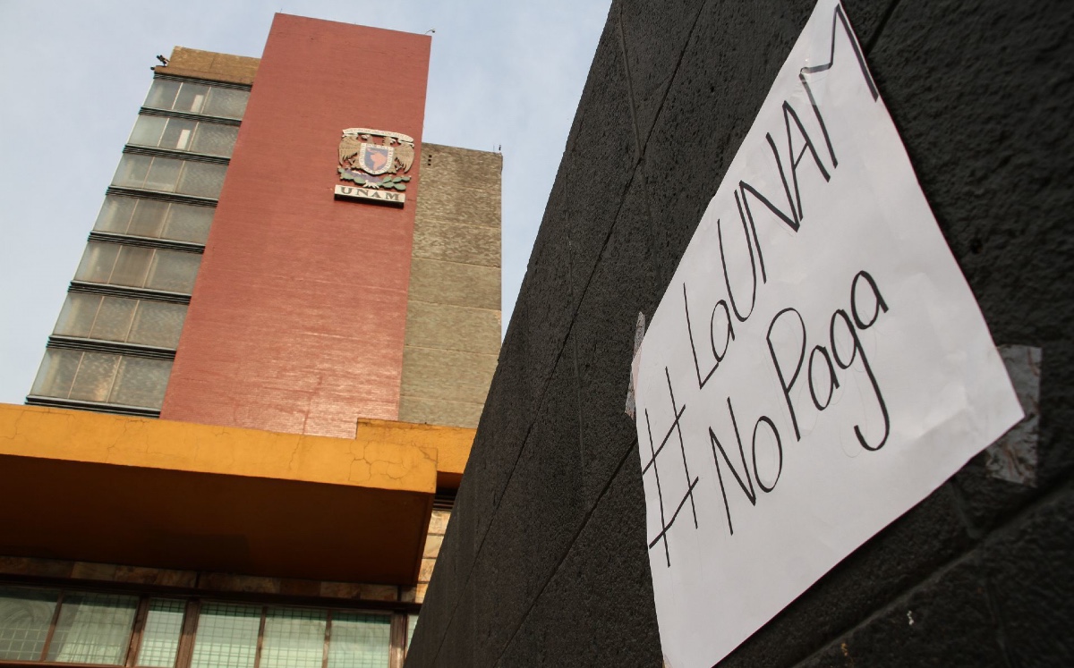 La UNAM aseguró que la problemática en los pagos de docentes deriva del confinamiento obligado del personal administrativo. (Cuartoscuro)