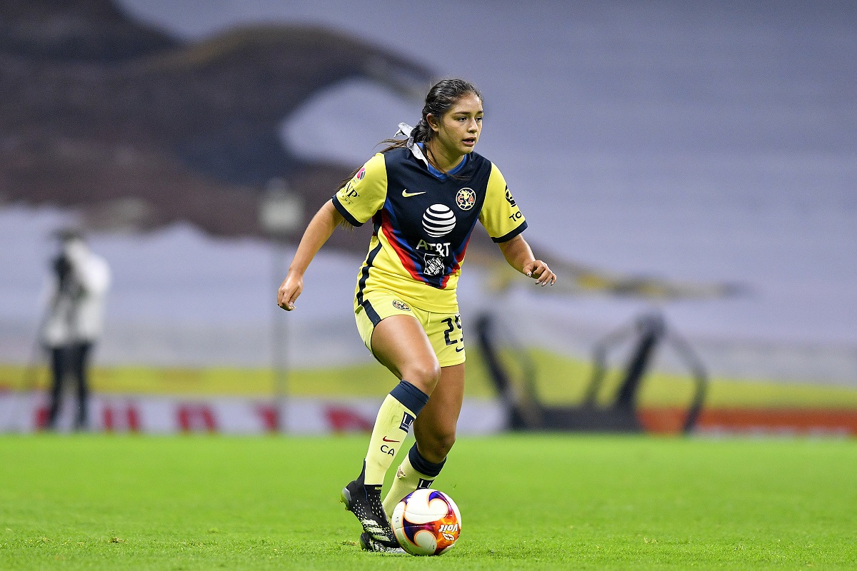 Jana Gutiérrez, futbolista de América Femenil (Imago7)