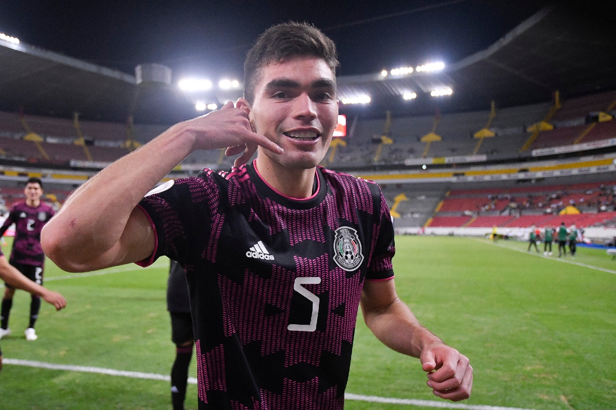 Johan Vásquez festeja tras marcar ante Canadá (Imago7)