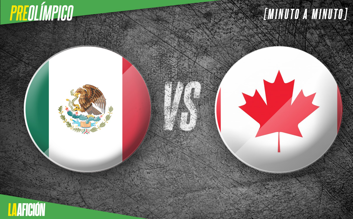 México vs Canadá en vivo Preolímpico 2021