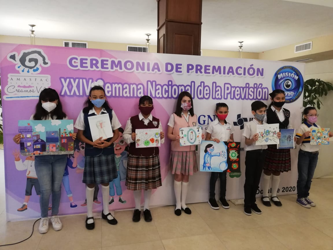Premiación en Tampico de la Semana de la Prevención de la Amasfac.
