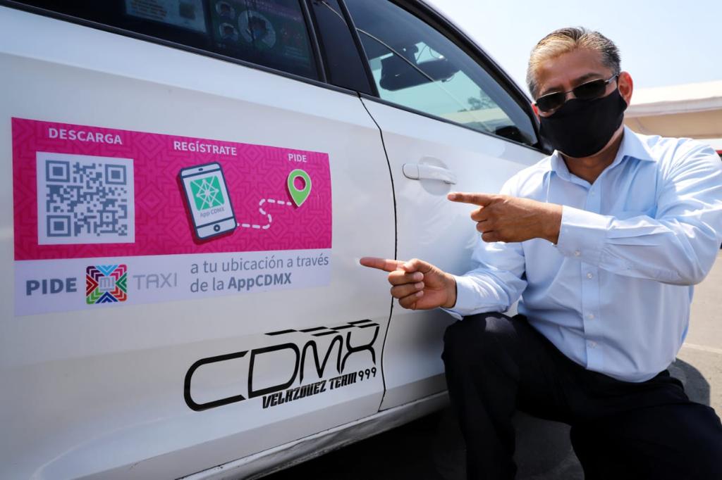 La Semovi realizará talleres con taxistas para resolver dudas de la app.