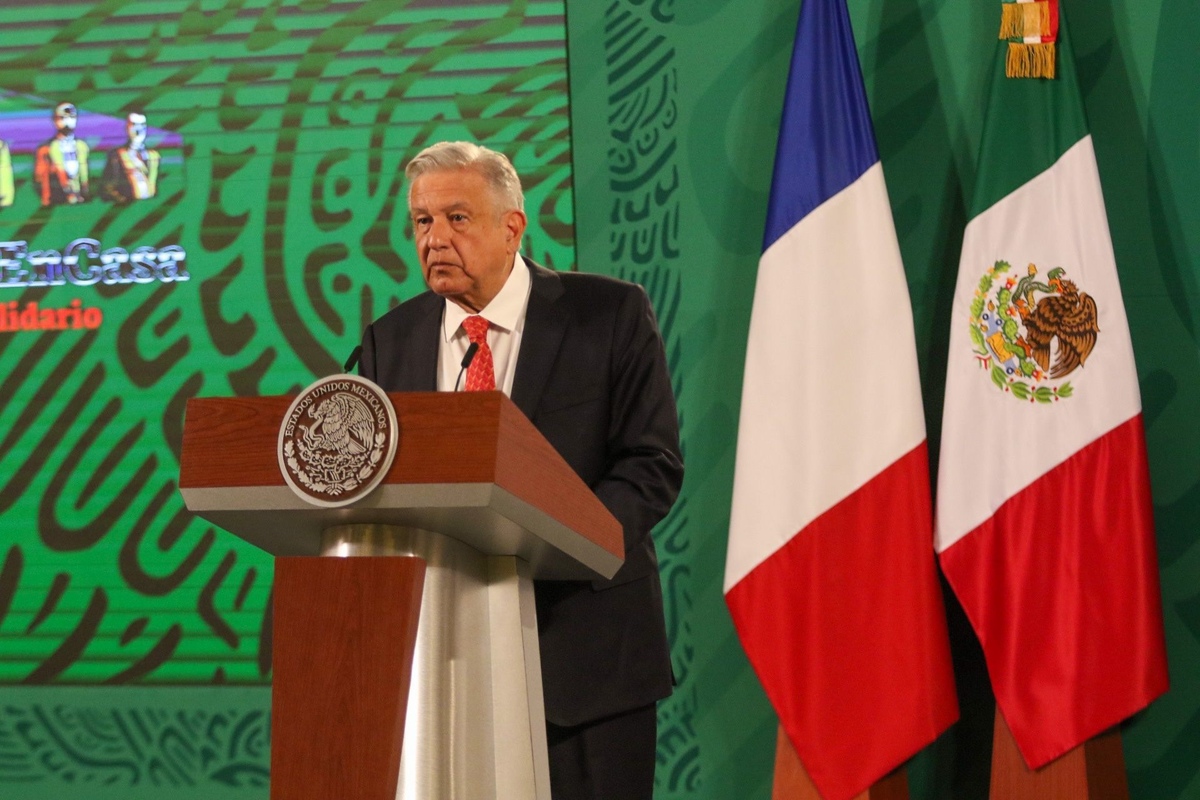 Andrés Manuel López Obrador en la inauguración del Foro Generación Igualdad./ Cuartoscuro