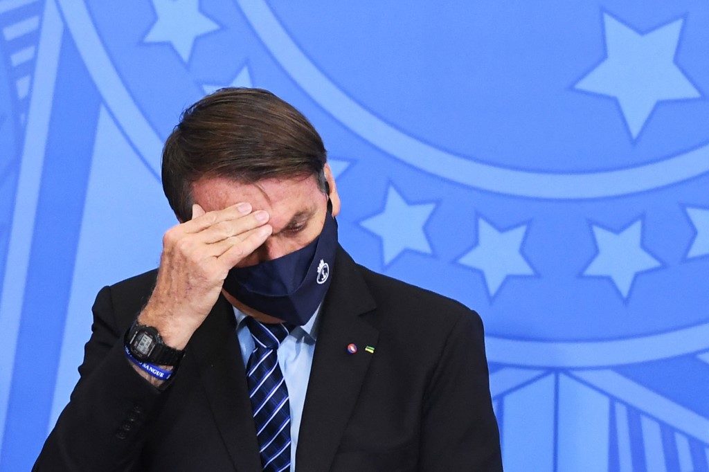Jair Bolsonaro, presidente de Brasil. | AFP