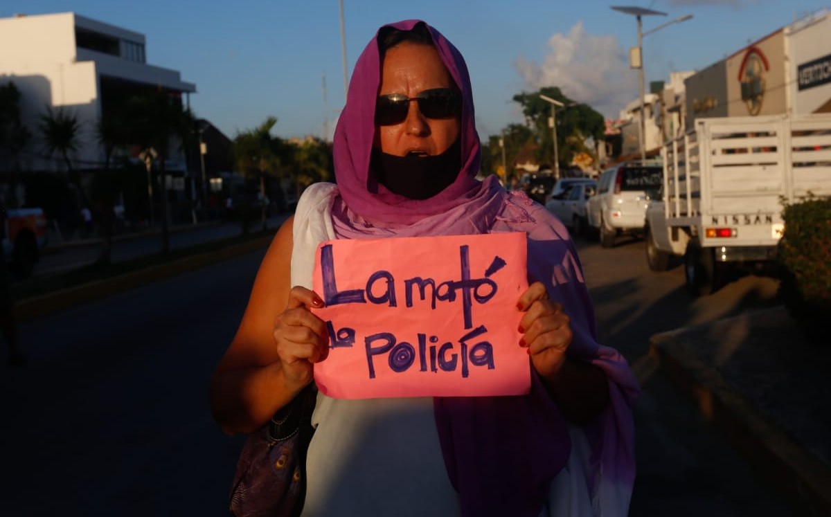 Pobladores acusan a Policía de Tulum de actuar siempre con brutalidad (Ariana Pérez)