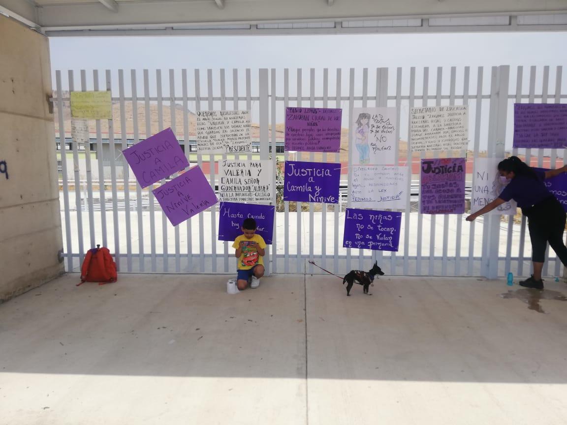 Protestan exigiendo justicia por abuso sexual en primaria de Zapopan