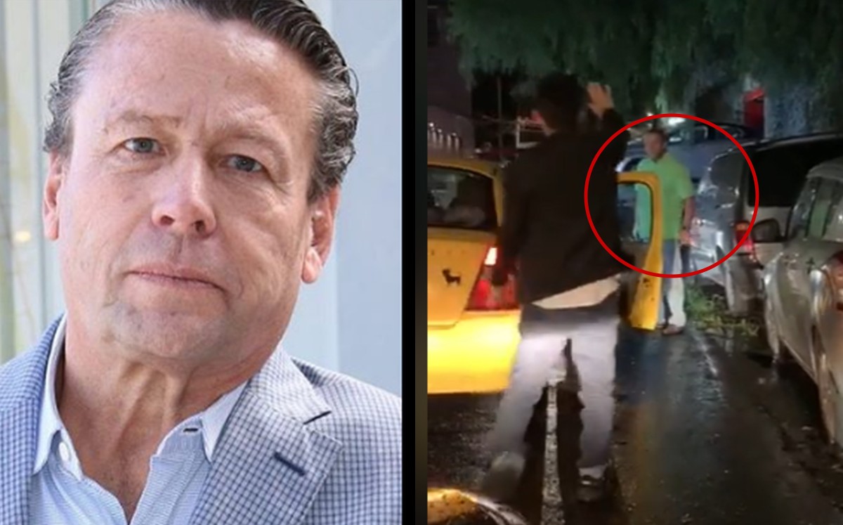 Rey Grupero difunde video de Alfredo Adame presuntamente amenazando a una familia con arma de fuego. (Especial)