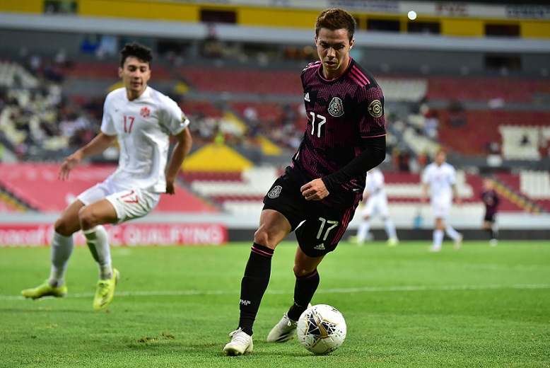 Sebastián Córdova, jugador de la Selección Mexicana sub 23 (Mexsport)