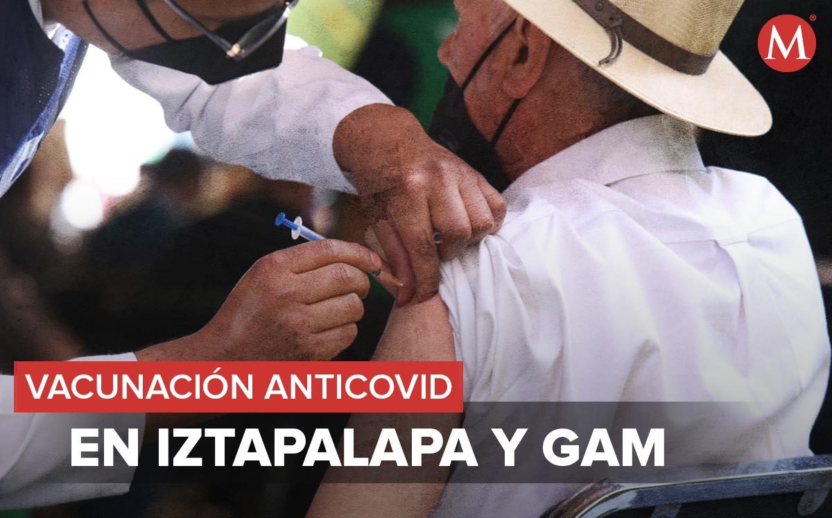 Vacunación anticovid en Iztapalapa y GAM