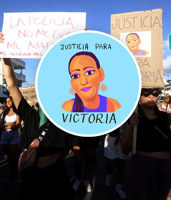 A Victoria le sobreviven dos hijas, de 15 y 16 años de edad, respectivamente. | Foto: Araceli López  y diseño: Oscar Ávila