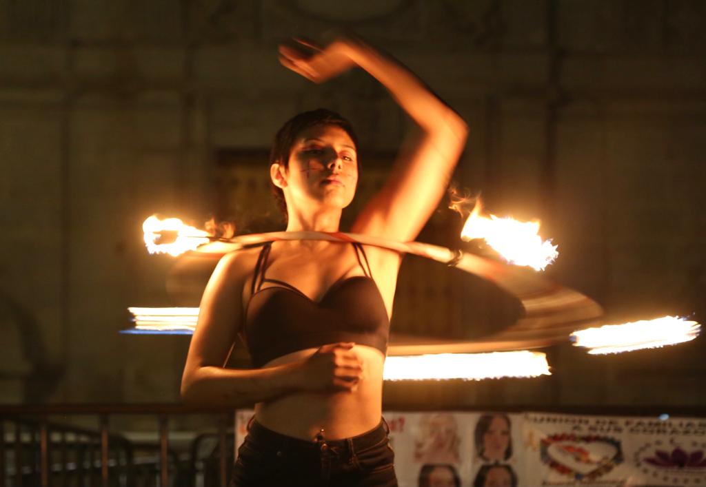 En esta vigilia participaron alrededor de 50 madres de mujeres asesinadas. | Ariel Ojeda