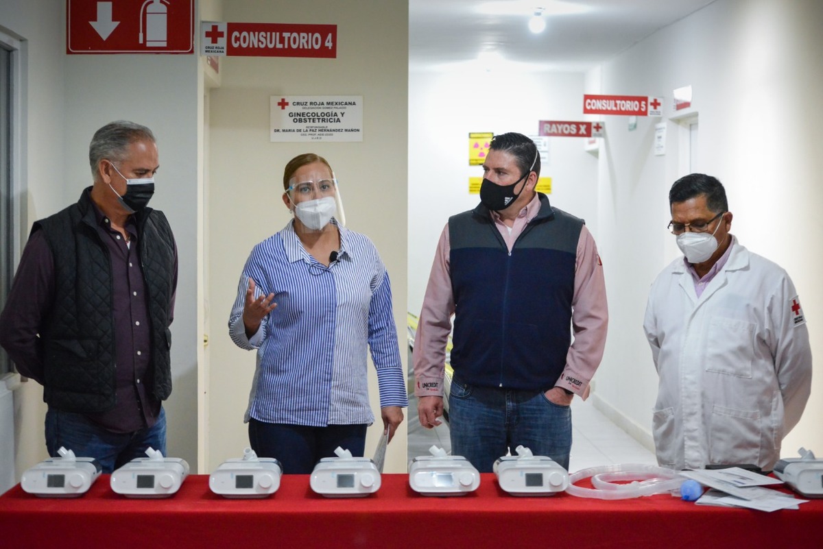 La entrega tuvo la finalidad de fortalecer la labor de las instituciones públicas ante la pandemia. (Especial)