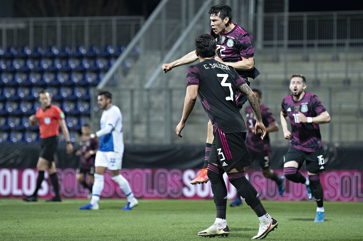 Hirving Lozano marcó el gol del triunfo para México sobre Costa Rica (Imago7)