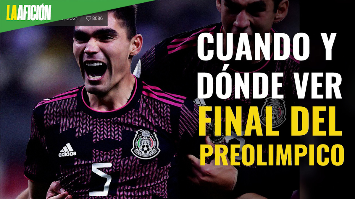 Honduras vs México. Dónde ver final Preolímpico 2021 en vivo