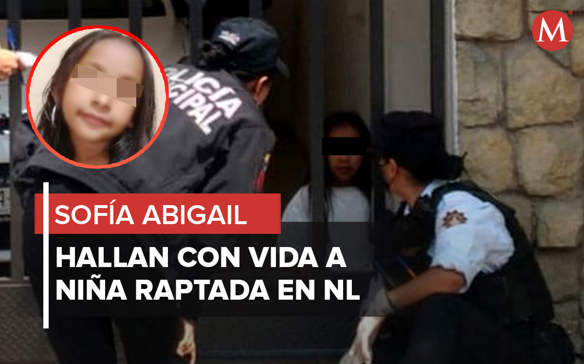 Secuestro Pesquería. Sofía fue raptada por hombre que le enseñó muñeca