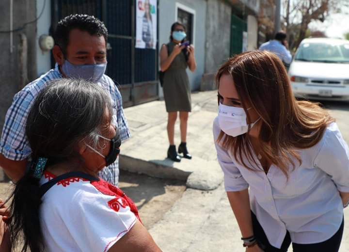 Clara Luz promete dar inclusión a indígenas que viven en Nuevo León. Foto: Especial.