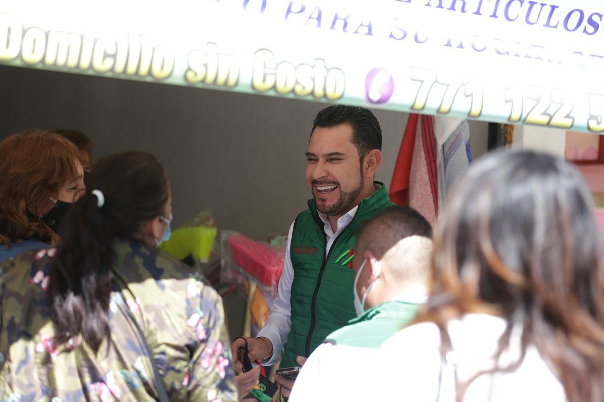 Israel Félix, alcalde de Mineral de la Reforma. (Cortesía)