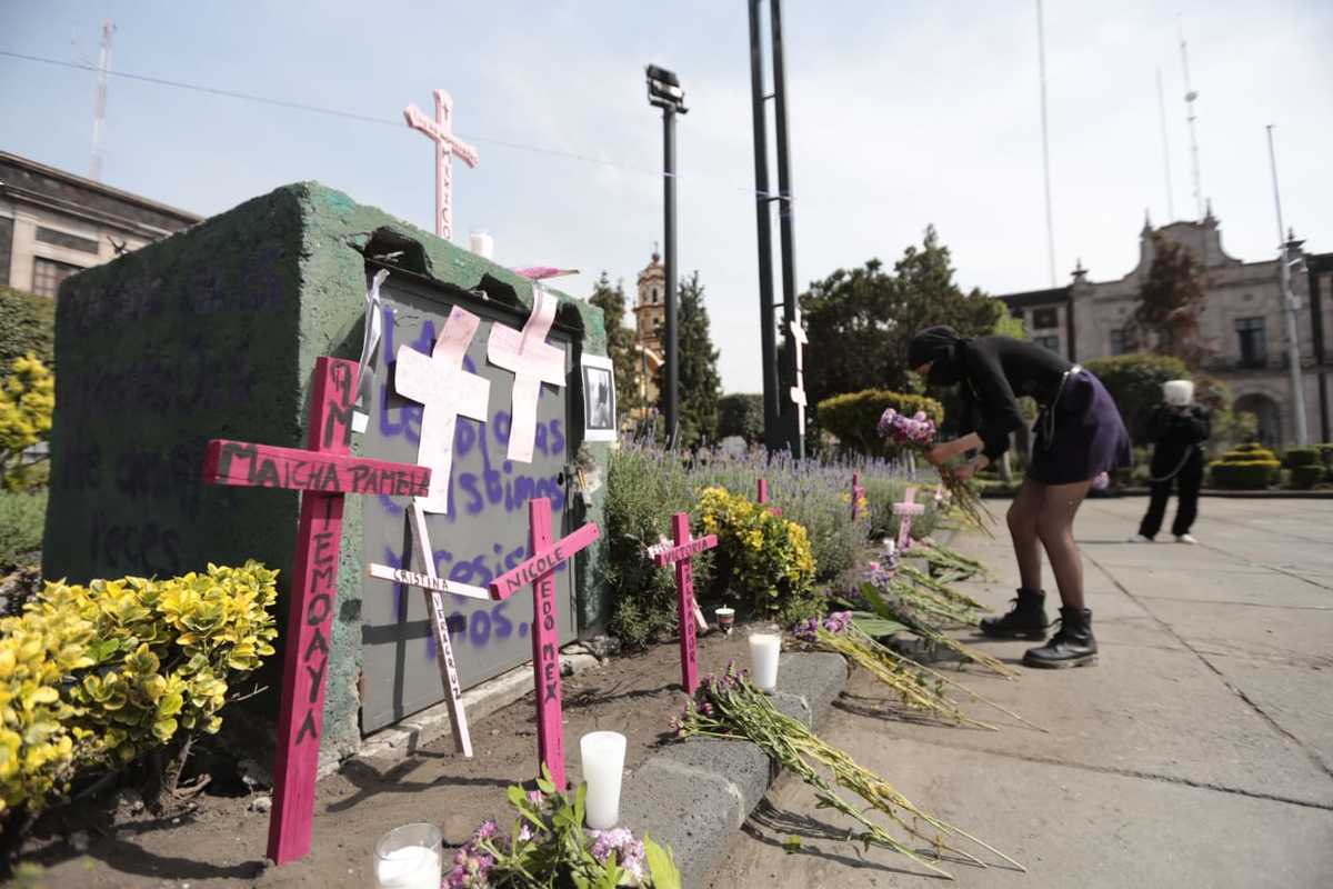 Este movimiento se organiza para exigir justicia “para nuestras muertas”. | Tania Contreras