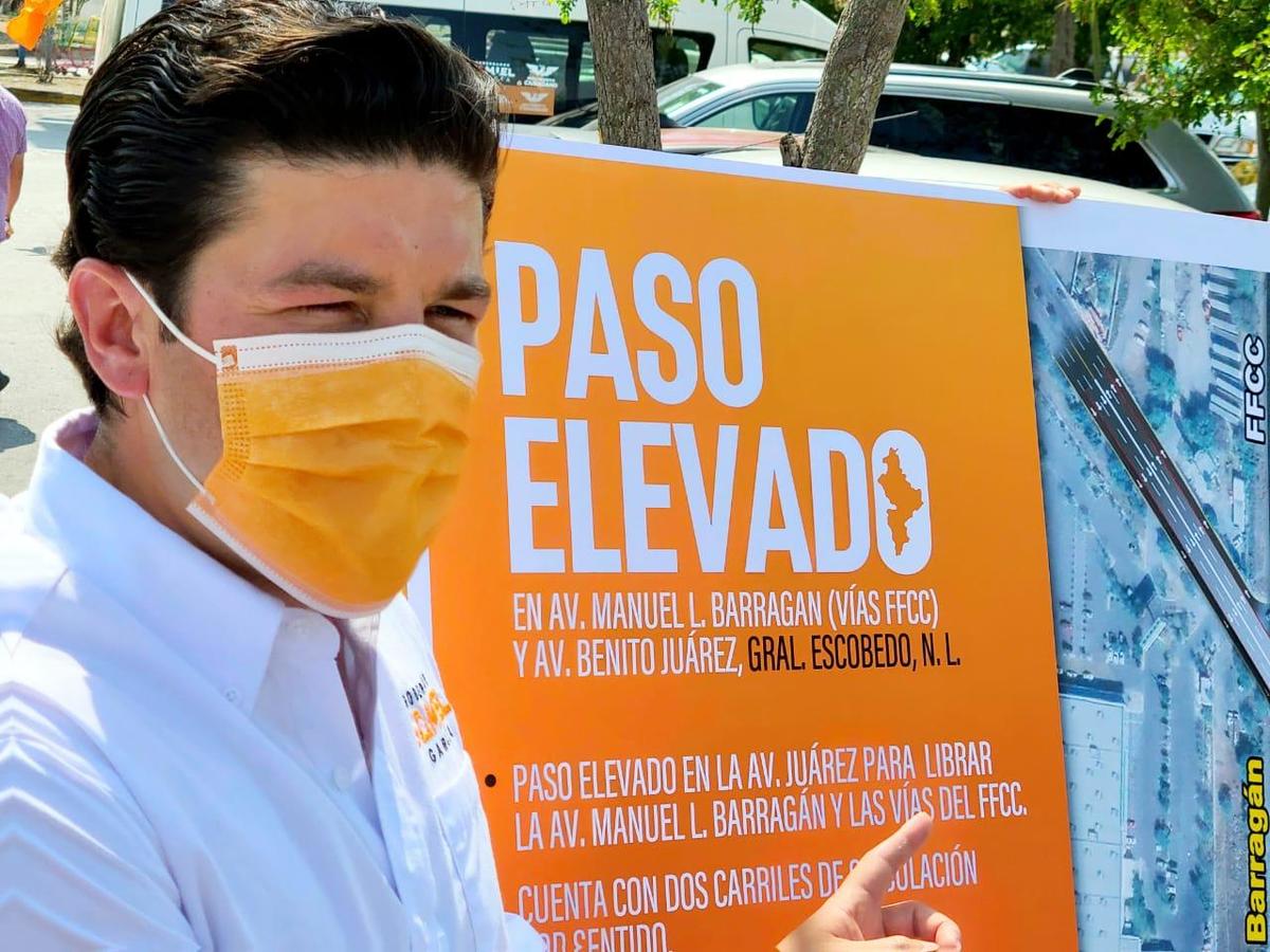 Samuel García Sepúlveda, candidato a la gubernatura de Nuevo León por Movimiento Ciudadano. Foto: Especial