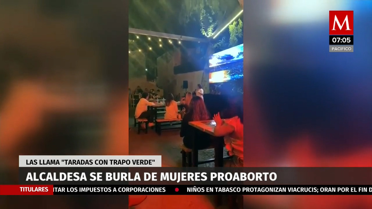 Alcaldesa se burla de mujeres pro aborto