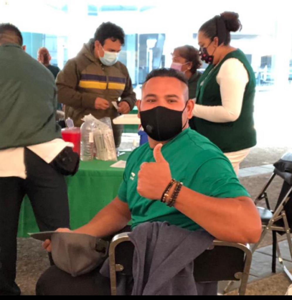 Recibe vacuna contra coronavirus segundo grupo de deportistas en Secretaría de Marina (Conade)