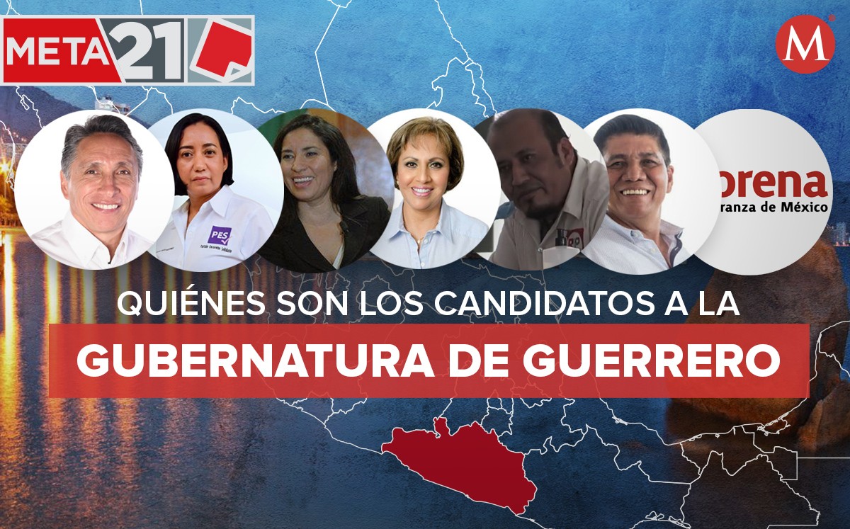 Conoce a los candidatos que buscarán la gubernatura de Guerrero.