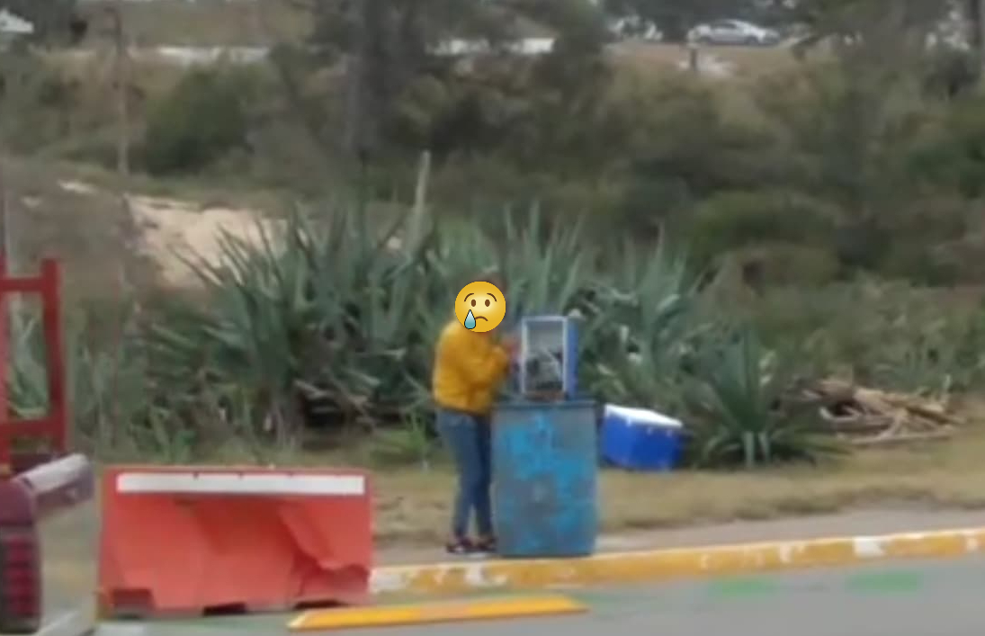 Filtro de alcohol en Playa Miramar.