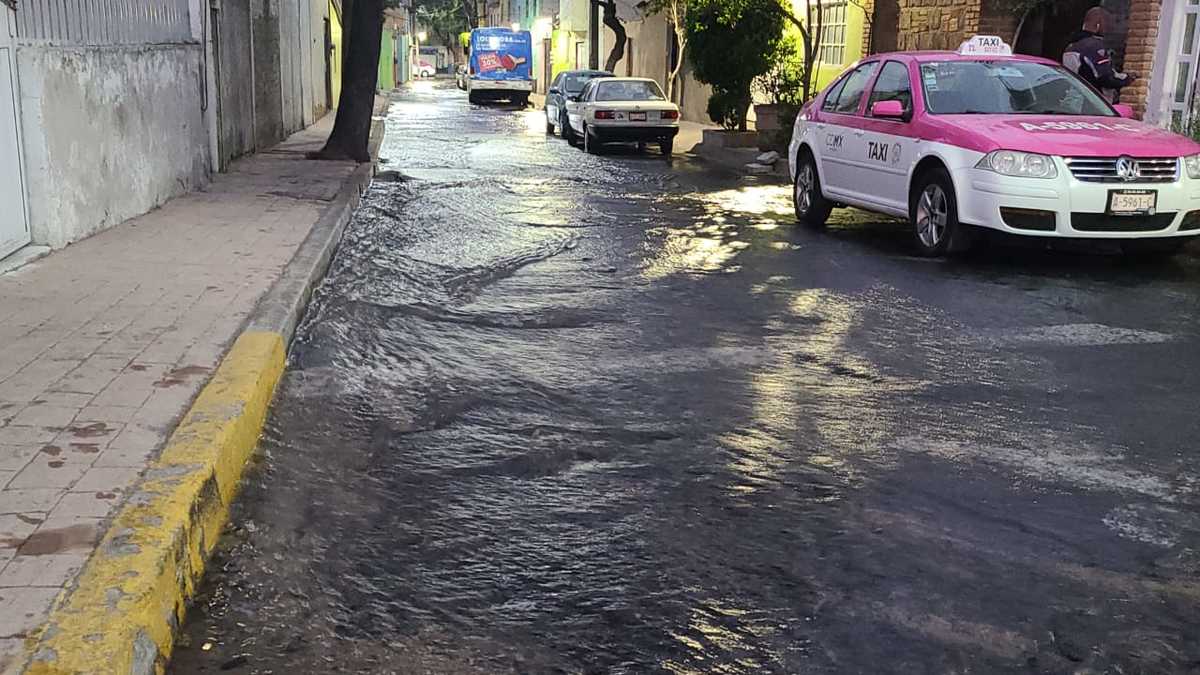 La fuga se registró sobre Mariano Arista, entre Río Alamo y Río Parana. (Ramón Ramírez)