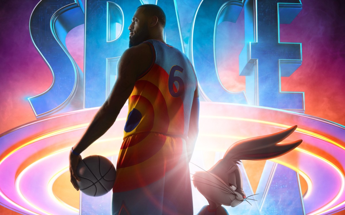 LeBron James y Bugs Bunny protagonizan nuevo poster de Space Jam (Twitter: @spacejammovie)