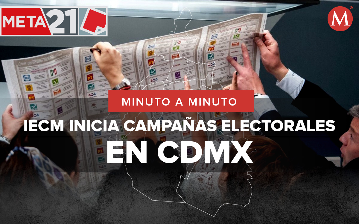 La campaña electoral en la CdMx terminará el 2 de junio. | MILENIO