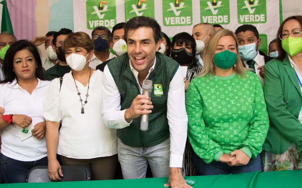 Jesús Sesma, actual secretario general del PVEM en la CdMx. (Cuartoscuro)