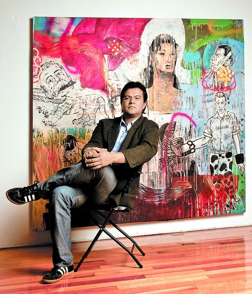 El pintor afirma que se vive una situación complicada dentro de su gremio. ARCHIVO