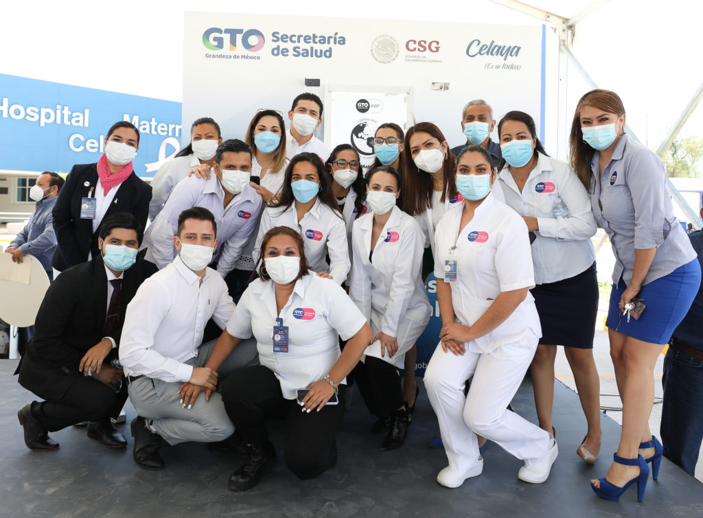 Reciben base más de 2 mil trabajadores de la Salud de Guanajuato