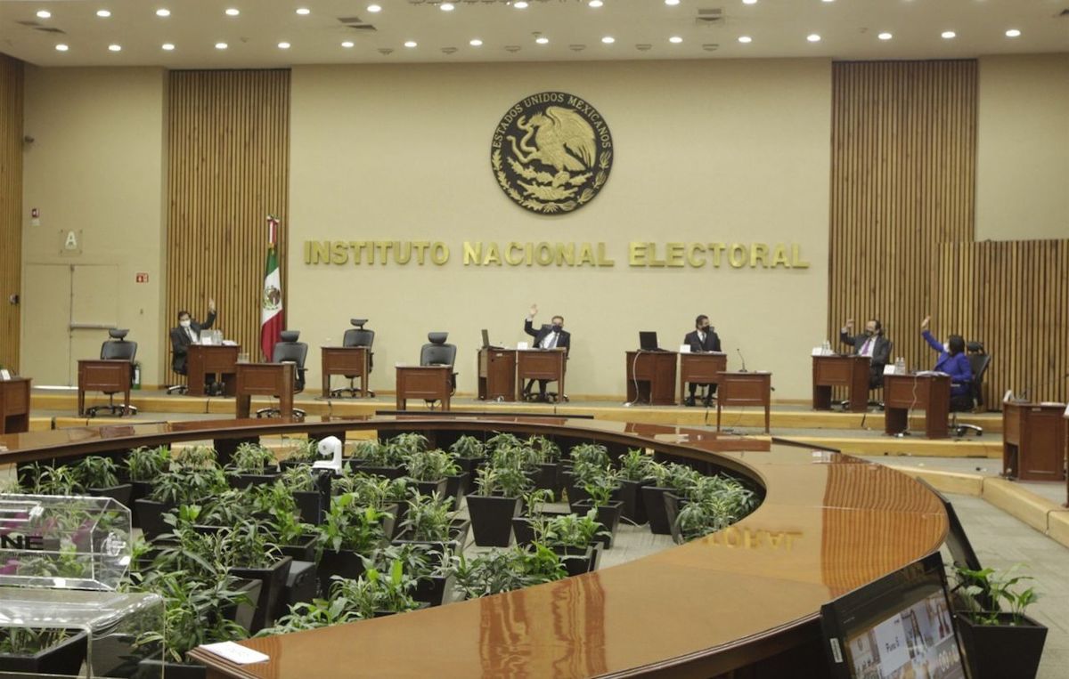 Sesión del Instituto Nacional Electoral, INE. (Cuartoscuro / Archivo)