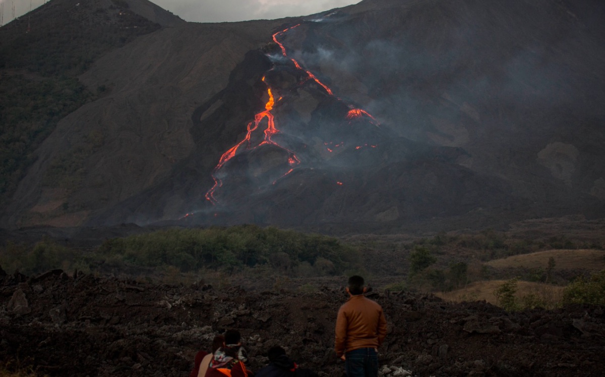 Volcán Pacaya en Guatemala. (EFE)