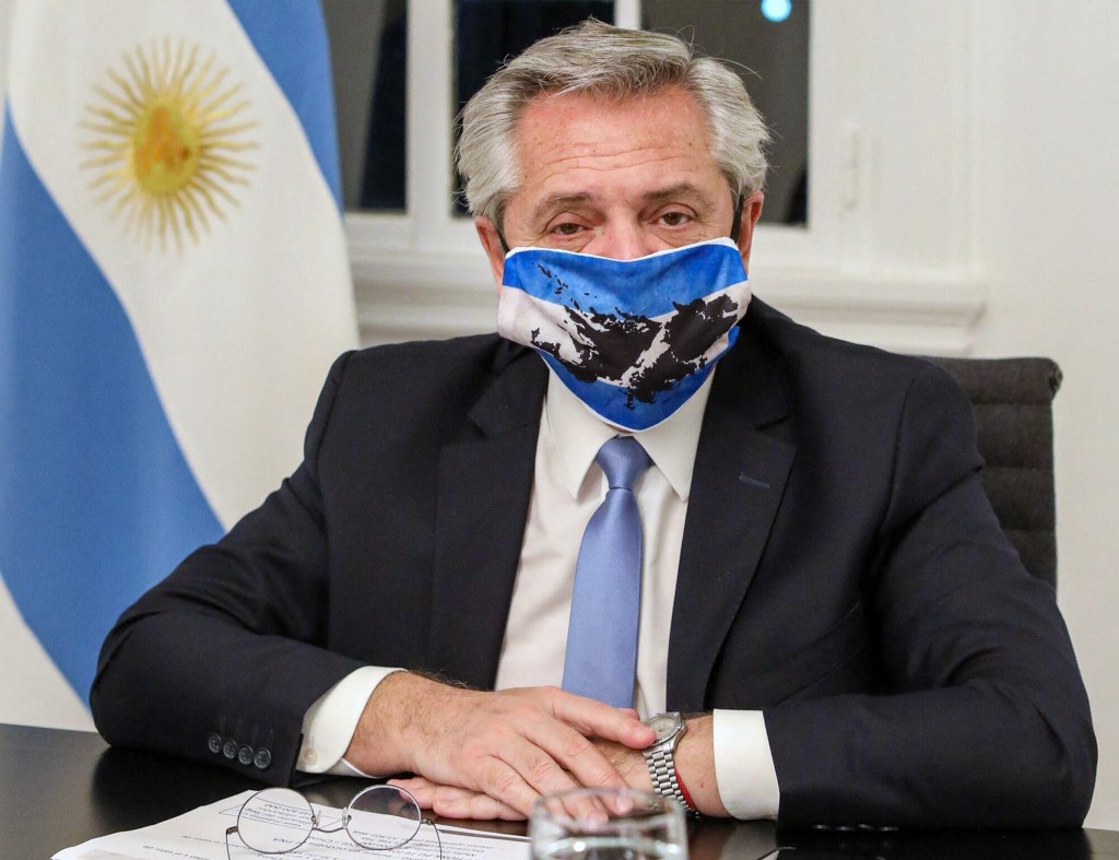 Alberto Fernández, presidente de Argentina. (AFP / Archivo)