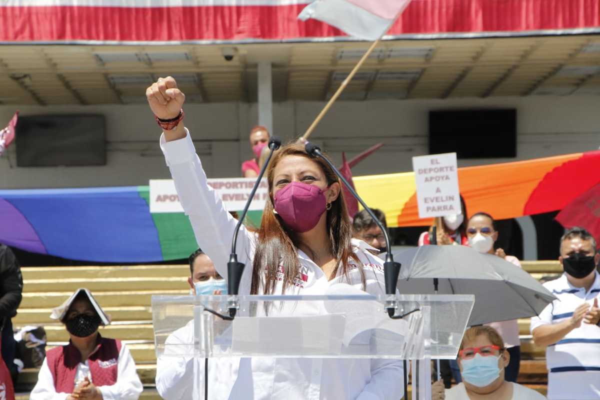 Evelyn Parra, candidata de Morena por la alcaldía Venustiano Carranza | Especial