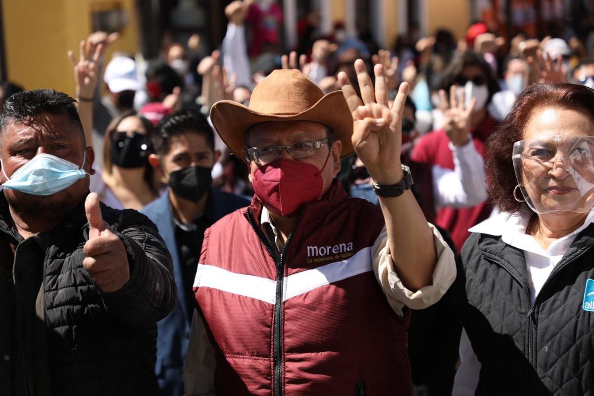 Navor Rojas inicia campaña electoral 2021. (Cortesía)