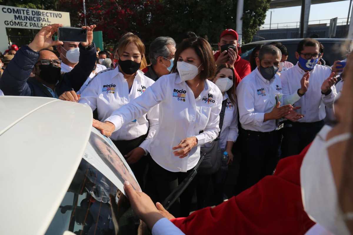 Rocío Rebollo candidata a diputada de la coalición "Va por México". (Rolando Riestra)