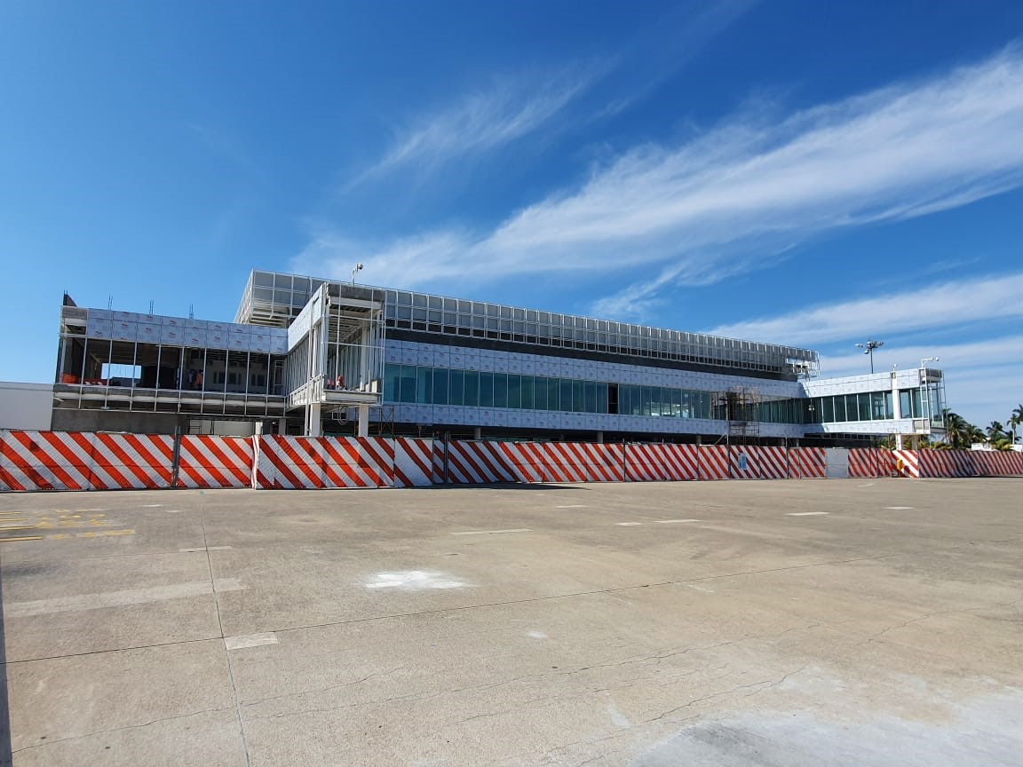 Aeropuerto de Tampico se encuentra en fase de remodelación.
