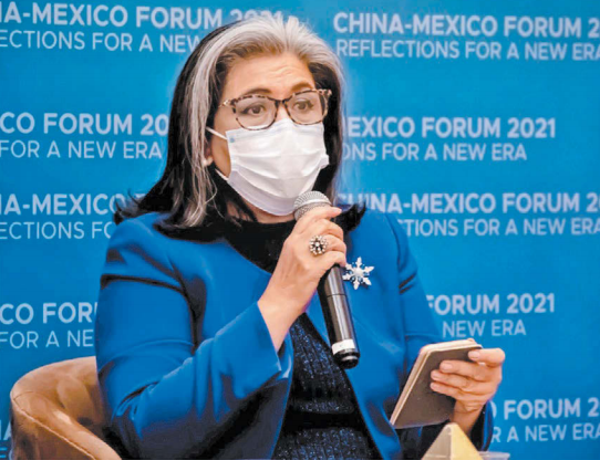 Amapola Grijalva, presidenta de la  Cámara de Comercio y Tecnología China-México. Especial