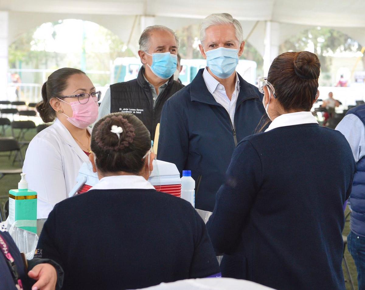 El gobernador realizó una supervisión en Chalco. (Especial)