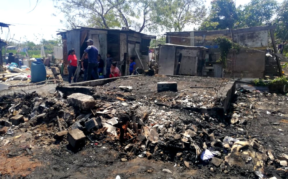 Incendio en Ciudad Madero