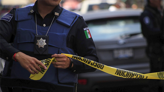 A unos metros de la presidencia, asesinan a dueño de local en Tochtepec