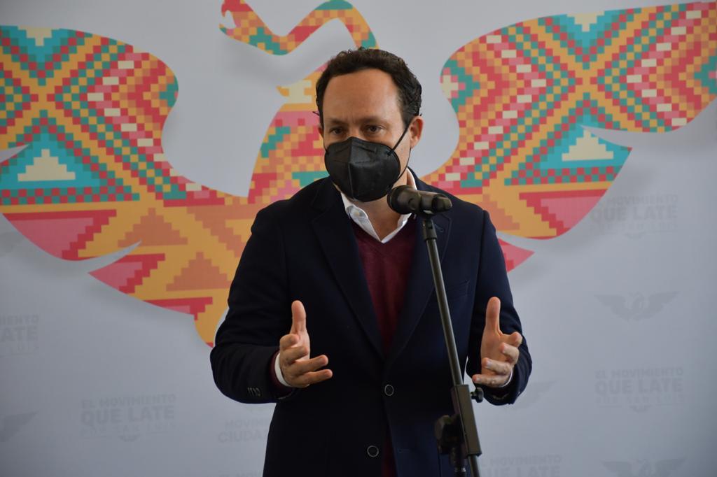 Clemente Castañeda, presidente de Movimiento Ciudadano. (Especial)